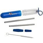 Custom Paloma 5-Piece Stainless Steel Straw Set - 4