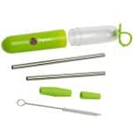 Custom Paloma 5-Piece Stainless Steel Straw Set - 5