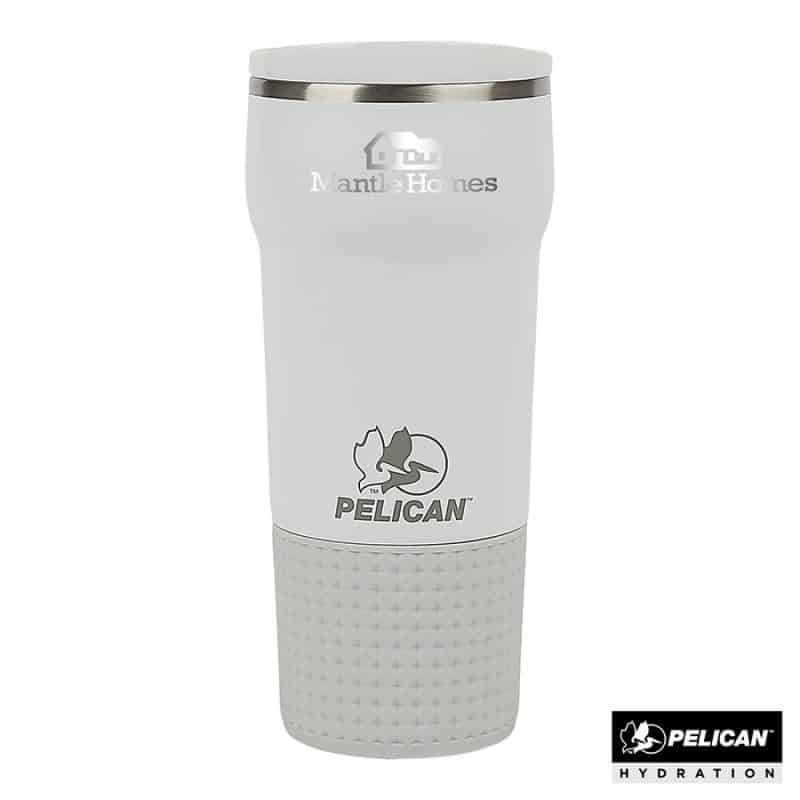 Custom Pelican Cascade 22 oz. Recycled Double Wall Stainless Steel Tumbler - 6