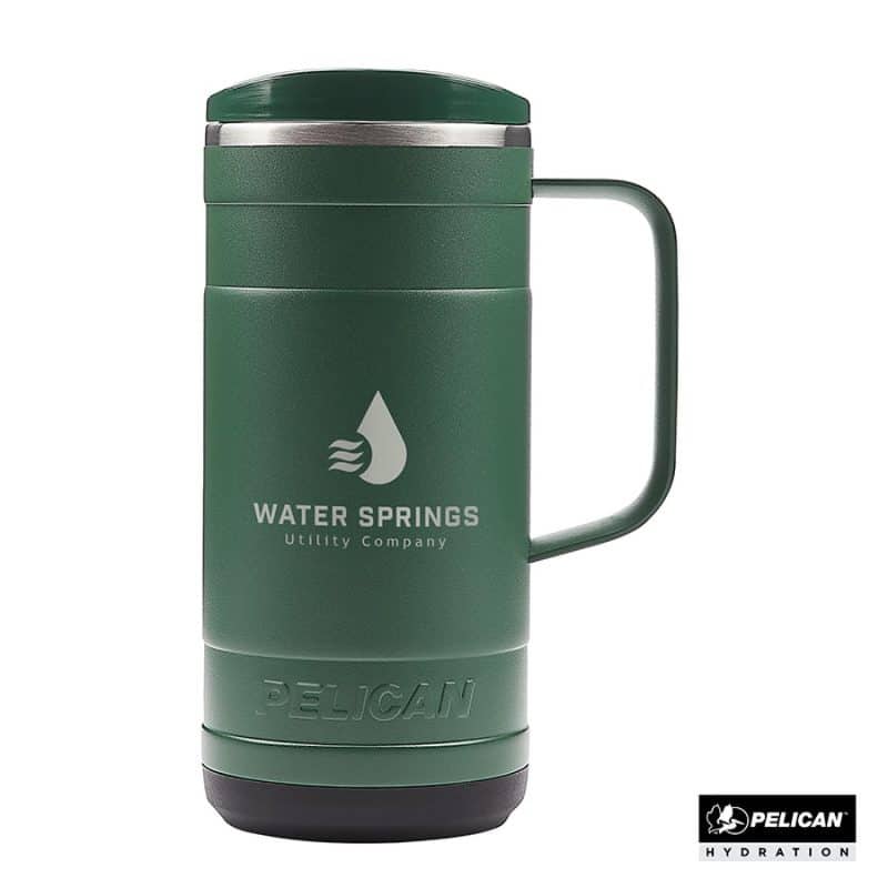 Custom Pelican Ridge 18 oz. Recycled Double Wall Stainless Steel Mug - 3