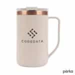 Custom Perka Guji 15 oz. Recycled Steel and Coffee Grounds Mug - 1