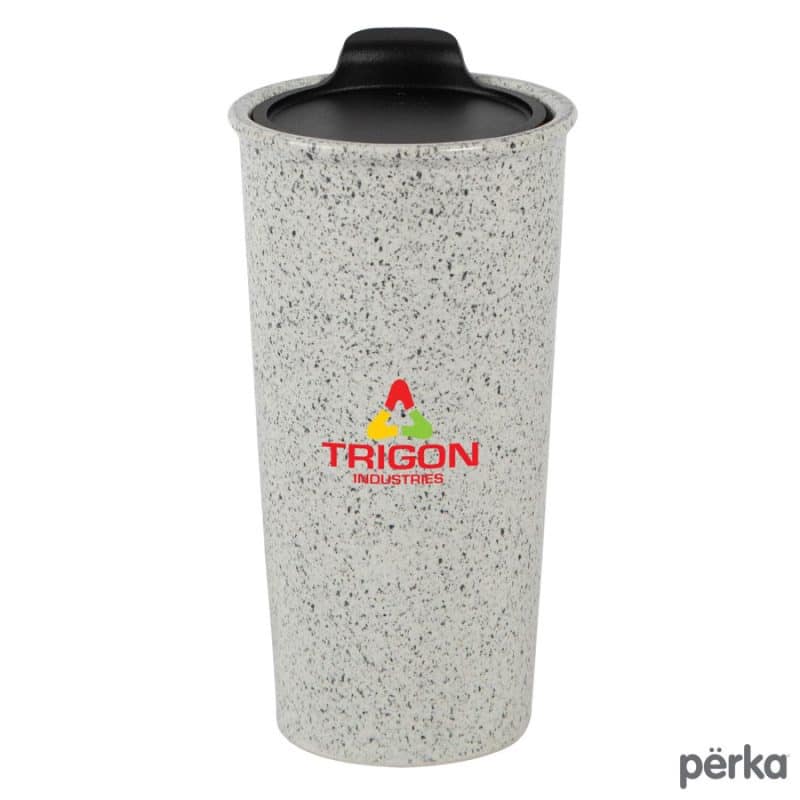 Custom Perka Salento 14 oz. Double Wall Ceramic Tumbler - 1