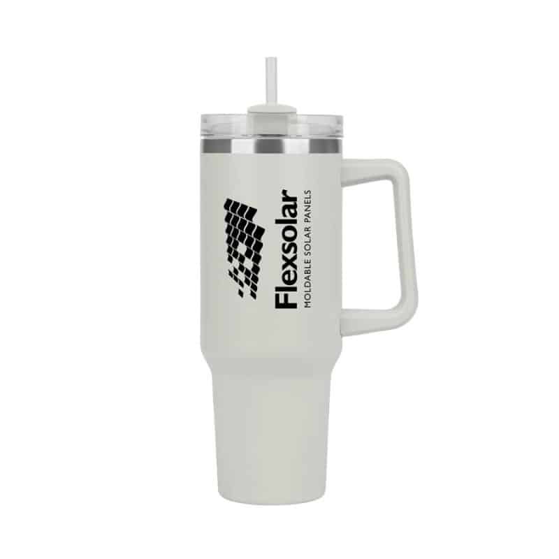Custom Riley 40 oz. Double Wall Stainless Steel Travel Mug - 5