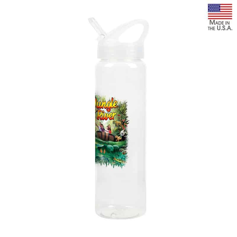 Custom Santa Cruz 32 oz. PET Bottle with Flip Spout - 2