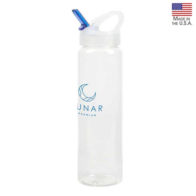 Custom Santa Cruz 32 oz. PET Bottle with Flip Spout - 4