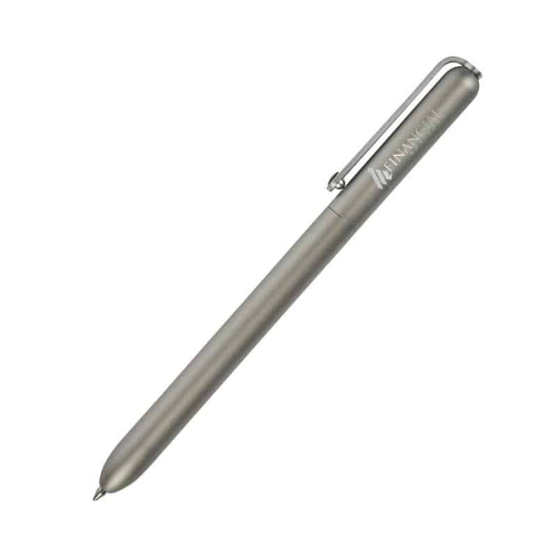 Custom Scope Twist-Action Aluminum Gel Pen - 2