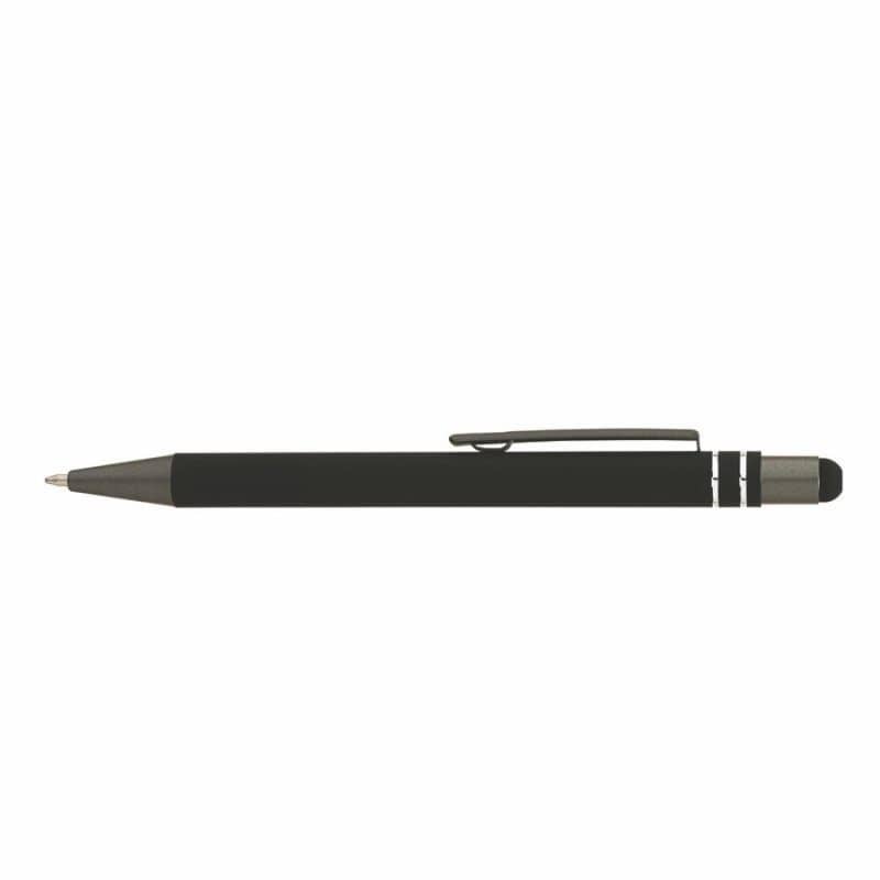 Custom Silvana Soft-Touch Ballpoint Pen / Stylus - 1