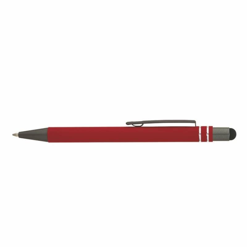 Custom Silvana Soft-Touch Ballpoint Pen / Stylus - 3