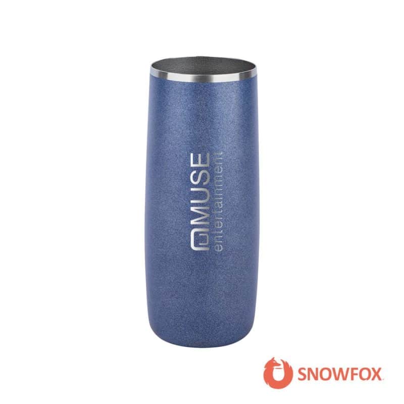 Custom Snowfox 14 oz. Shimmer Finish Vacuum Insulated Highball Tumbler - 1