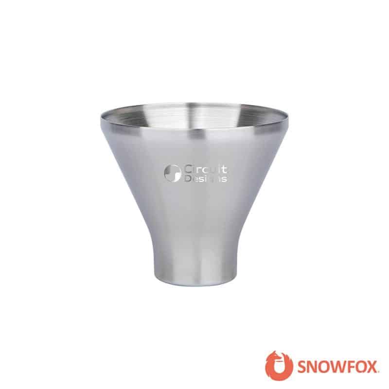 Custom Snowfox 8 oz. Vacuum Insulated Martini Cup - 4
