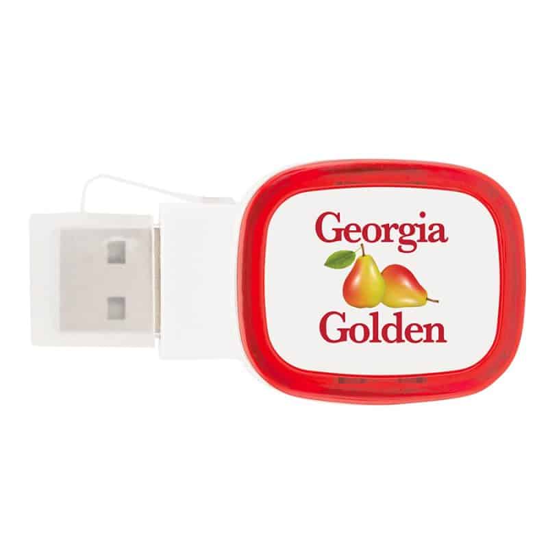 Custom Tapa I Dual-Port USB 2.0 Hub / Reader - 1