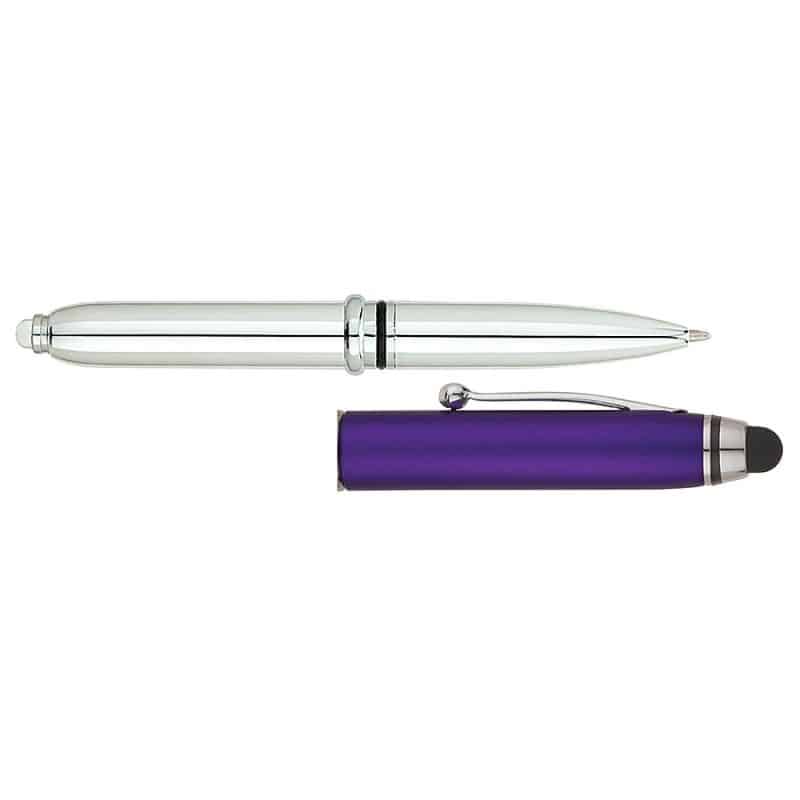 Custom Volt Ballpoint Pen / Stylus / LED Light - 2