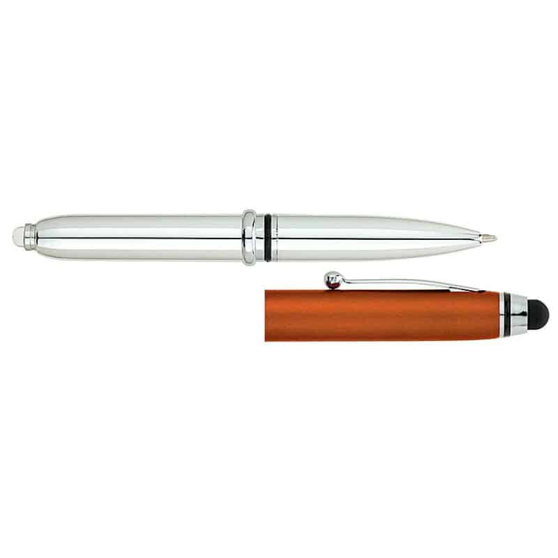 Custom Volt Ballpoint Pen / Stylus / LED Light - 4