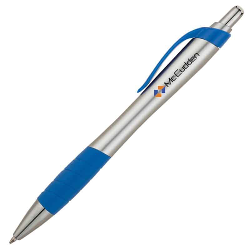 Custom Wave - Silver Ballpoint Pen - 1