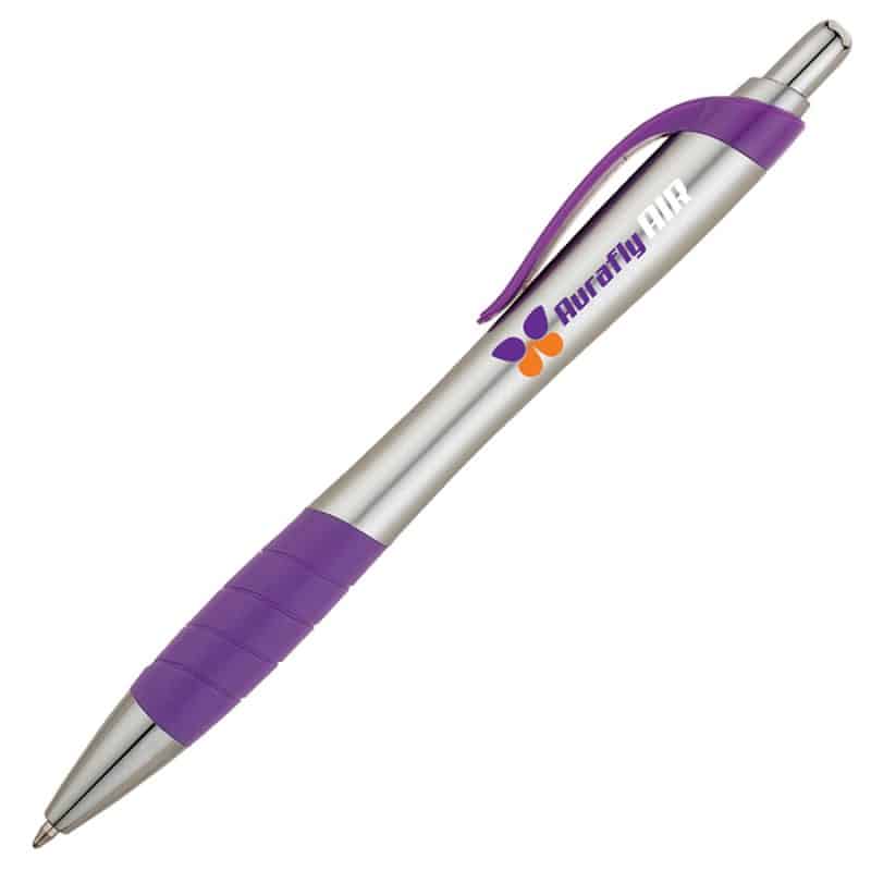 Custom Wave - Silver Ballpoint Pen - 3