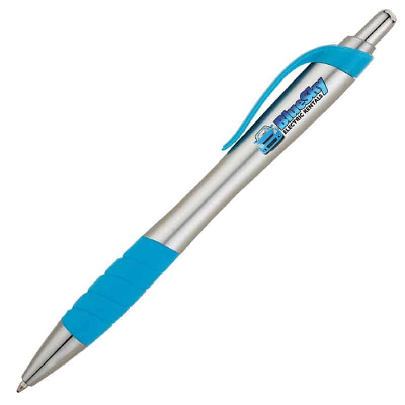 Custom Wave - Silver Ballpoint Pen - 5
