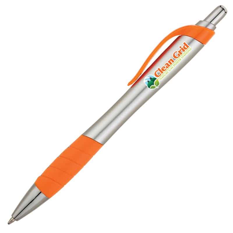 Custom Wave - Silver Ballpoint Pen - 6