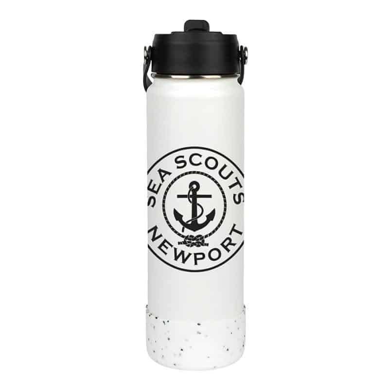 Custom Waverly 27 oz. Double Wall Stainless Steel Water Bottle - 3