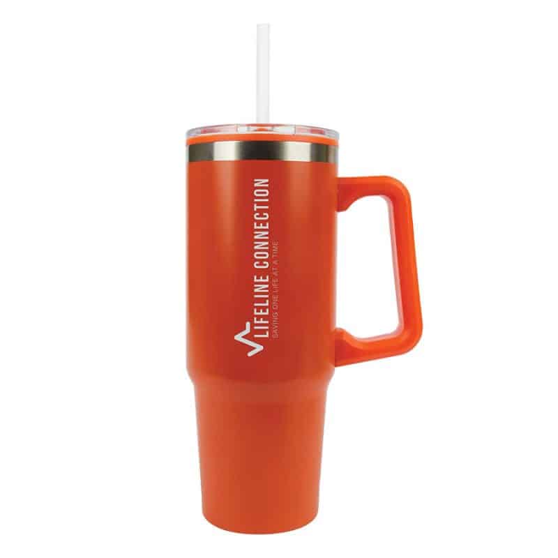 Custom Zane 30 oz. Steel/PP Liner Travel Mug - 6