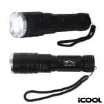Custom iCOOL Telluride Rechargeable 480-Lumen Aluminum Tactical Flashlight
