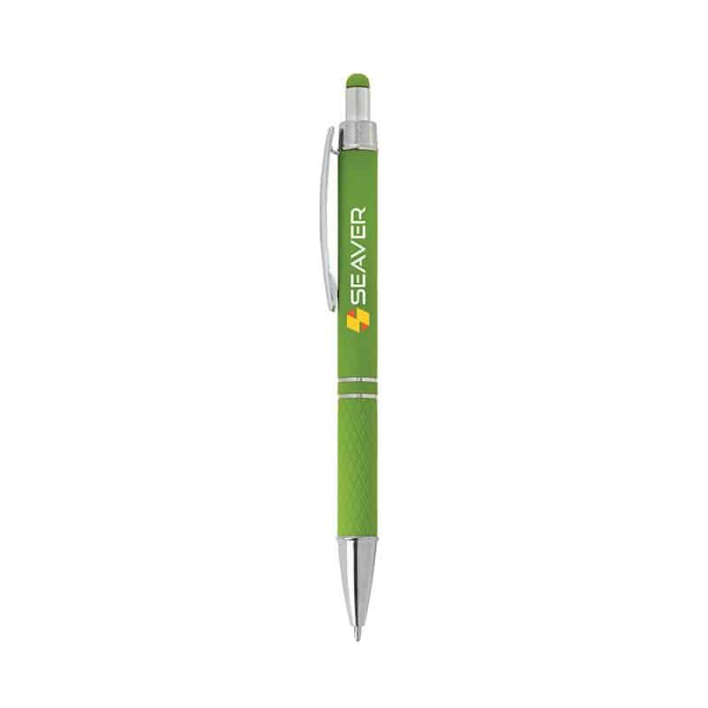 Custom Palette Soft Touch Ballpoint Pen / Stylus - 3