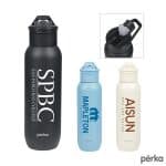 Custom Perka Bryton 20 oz. Double Wall Stainless Steel Water Bottle