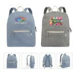 Custom Renew III 10 oz. Recycled Cotton Backpack