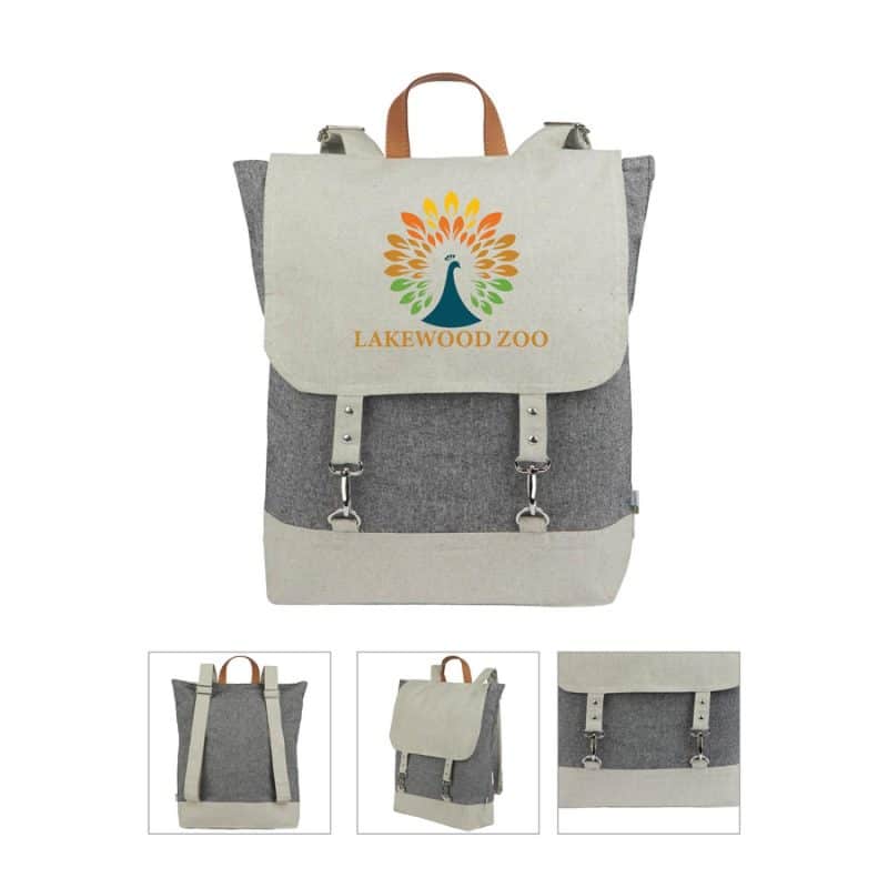 Renew IV 8 oz. Recycled Cotton Backpack