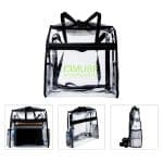 Custom Ramsey Clear Drawstring Backpack