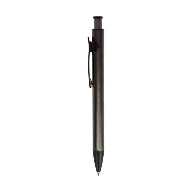 Custom Illuminate Recycled Aluminum Plunge-Action Pen - 3
