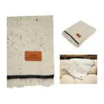 Custom La Cruces Woven Linework Throw Blanket