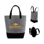 Custom Abram RPET Felt Tote