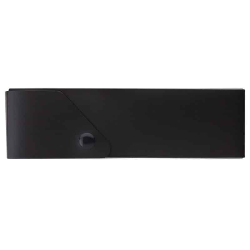 Custom Black Rectangular Button Gift Box Black Rectangular Button Gift Box - 1
