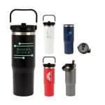 Custom Ebson 30 oz. Steel/PP Liner Water Bottle
