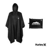 Custom Hurley Rain Poncho With Travel Carrier