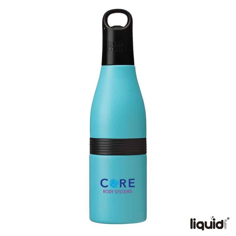 Custom Liquid Fusion Icy Bev Kooler 22 oz. 3-In-1 Double Wall Stainless Steel Bottle - 5