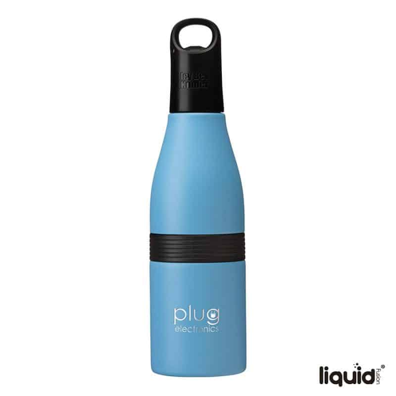 Custom Liquid Fusion Icy Bev Kooler 22 oz. 3-In-1 Double Wall Stainless Steel Bottle - 6