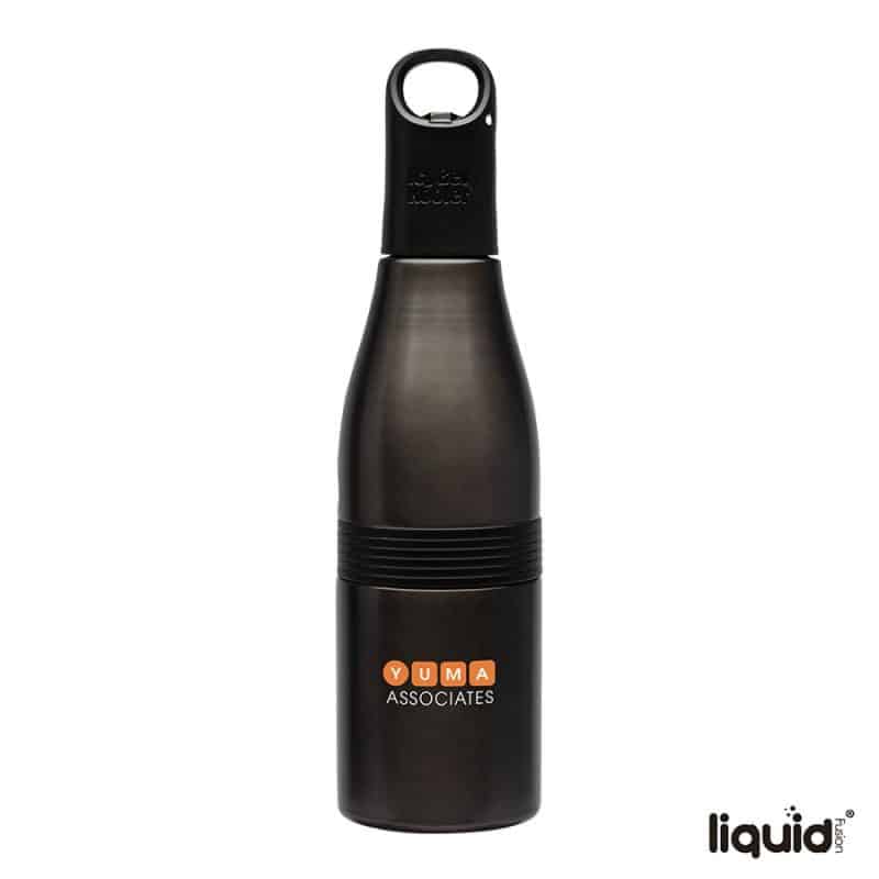 Custom Liquid Fusion Icy Bev Kooler 22 oz. 3-In-1 Double Wall Stainless Steel Bottle - 8