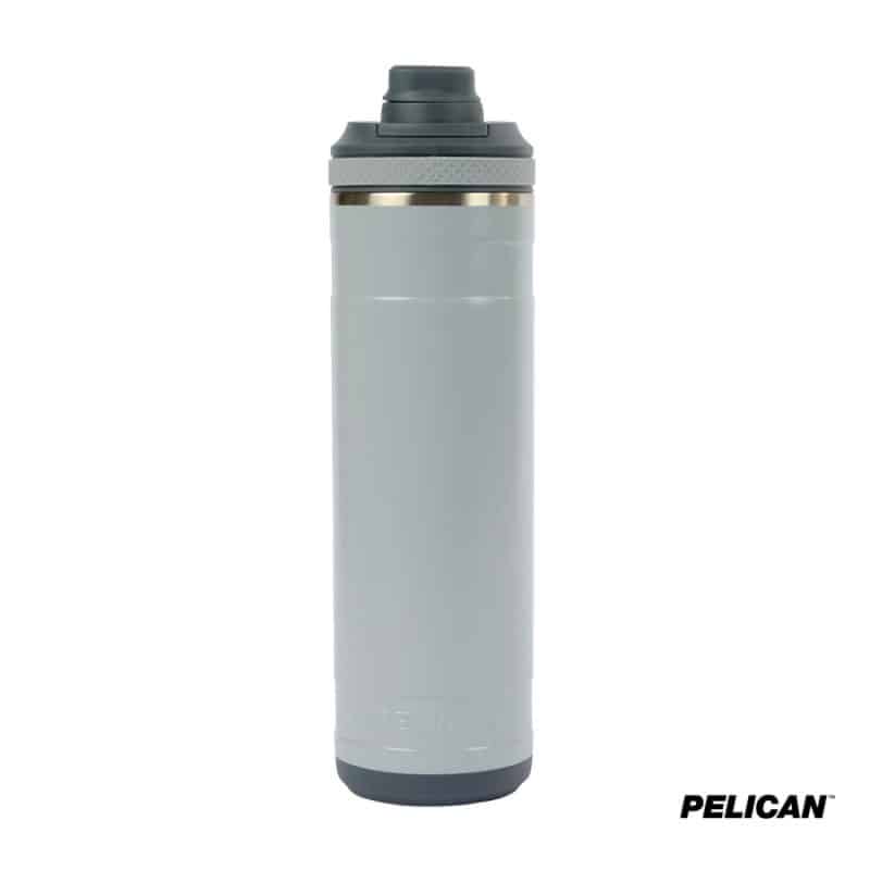 Custom Pelican Pacific Chug 26 oz. Recycled Double Wall Stainless Steel Water Bottle - 3