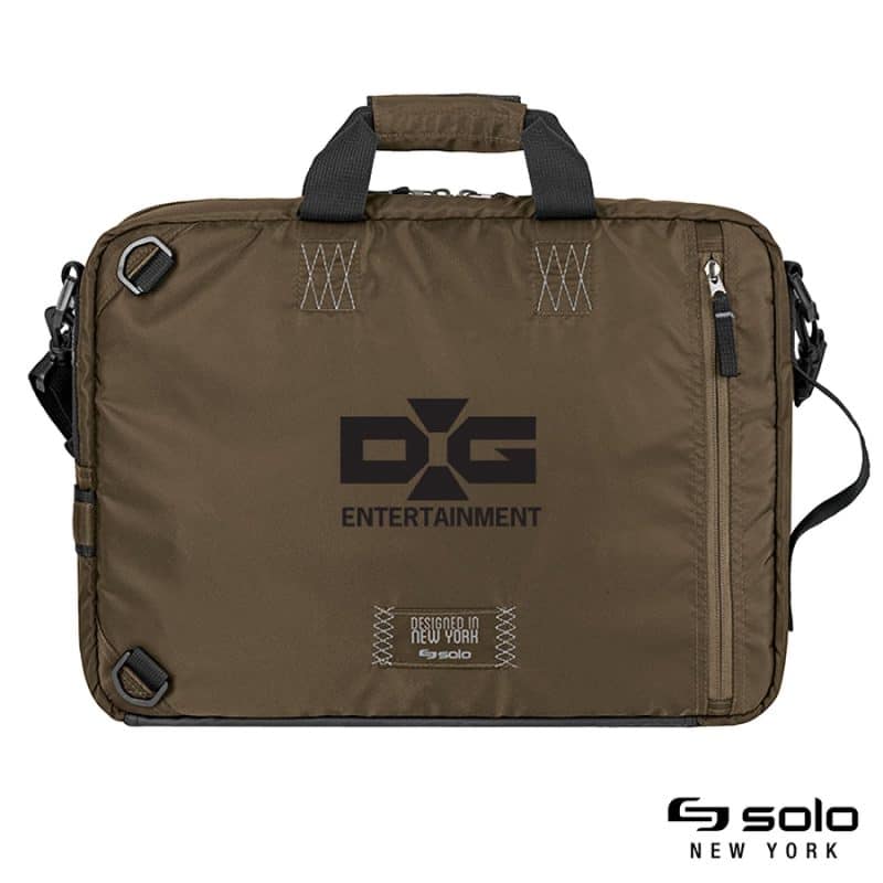 Custom Solo New York Zone Briefcase Backpack Hybrid - 1