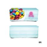 Custom DisplaySplash 6' Fitted Table Cover - 1