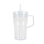 Custom Elliott 20 oz. Clear AS Travel Mug - 5