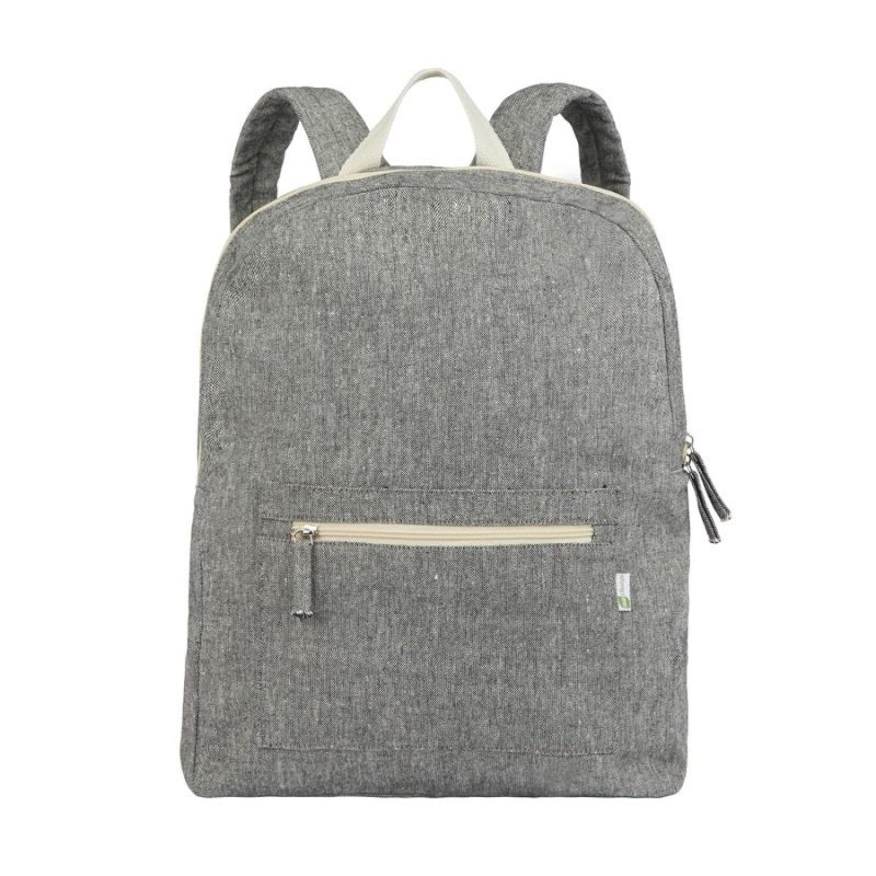 Custom Renew III 10 oz. Recycled Cotton Backpack - 1