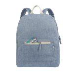 Custom Renew III 10 oz. Recycled Cotton Backpack - 2