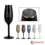 Custom Snowfox 6 oz. Insulated Champagne Flute