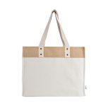Custom Sophia Canvas Tote With Jute Trim - 1