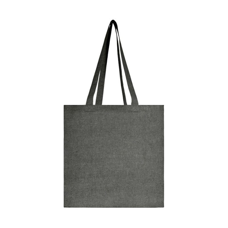 Custom Vitality 4.5 oz Recycled Cotton Tote Bag - 1