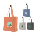 Custom Vitality 4.5 oz Recycled Cotton Tote Bag