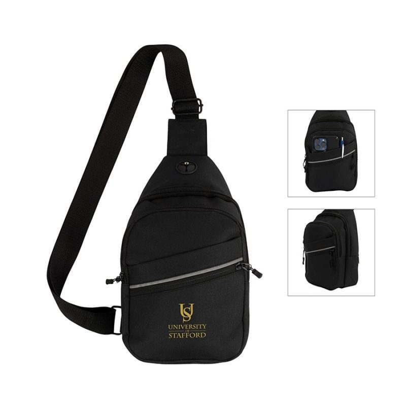 Cresthill Recycled (RPET) Crossbody Sling Bag