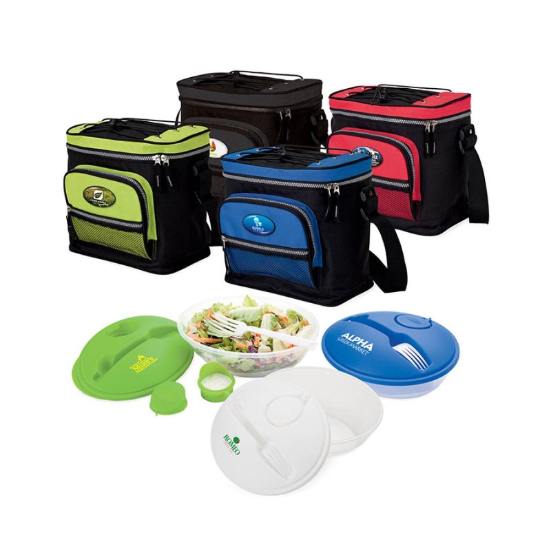 Custom Thalia 2 Piece Salad Cooler Set - 1